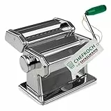 FACKELMANN Chefkoch Nudelmaschine für leckere Pasta – Aufsätze für Lasagneblätter, Tagliatelle & Spaghetti – Inklusive Tischhalterung und Anti-Rutsch-Boden