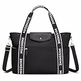 Missnine Handtasche Laptoptasche Damen 15,6-Zoll-Laptoptasche Tote Bag Leichte Arbeitstasche Shopper Tasche Damen Große Kapazität Computertasche Büroreisen