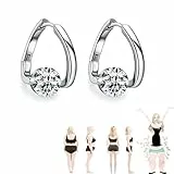 Lovefinity Lymphvity MagneTherapy Germanium-Ohrringe, Halolux Lymphvity Germanium-Ohrringe, Lymphdrainage-Ohrringe, Geeignet Für Alle Arten Von Freizeitkleidung. (Silver)