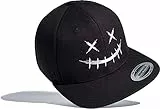 Zombie Cap Flexfit Snapback : Scary Smile - Halloween Kappe Herren & Damen (One Size)