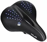 XLC Herren Fahrradsattel City Globetrotter SA-G02, schwarz, 2502026400