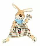 SIGIKID Schnuffeltuch Hase Semmel Bunny Baby Schmusetuch - Spielzeug Stofftier Kuscheltier – Stofftuch für Neugeborene - Plüschtier zum Trösten für Babys und Kleinkinder ab Geburt geeignet