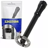 Milchaufschäumer für Kapsel Kaffeemaschine mit Originalcode 12437094 für Krups für Nespresso Atelier - Garantie 10 Jahre - MONTERAL