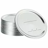 HEMOTON Deckel für Einmachgläser, breite Öffnung, 20 Stück, 80 mm, Einmachdeckel, Aufbewahrungskappen für Einmachgläser