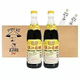 2er Pack (2x550ml) Chinkiang Vinegar Chinesischer schwarzer Essig