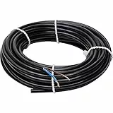 Kopp 152210845 Schlauchleitung H03 VV-F, 2 x 0.75 mm², 10 m, schwarz