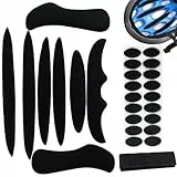 3 Sets Helmpolster Fahrradhelm Polster Universal Ersatz Fahrradhelm innenpolster Helm Polster Pads für Radhelm Kinderhelme woom Helm Kompatibel mit Uvex/Giro/Alpina/abus und mehr