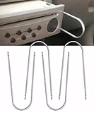 Flaconi 4PCS Autoradio Entriegelungswerkzeug,Radio Entriegelungswerkzeug,Autoradio Ausbauwerkzeug Schlüssel DIN Freigabeschlüssel,Entriegelungsbügel für Autoradio (11x5cm)