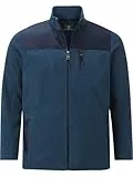 Jan Vanderstorm Herren Fleecejacke Jorvik blau, 64/66