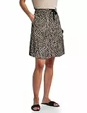 Street One Damen A361720 Musselin Paperbag Rock, Schwarz, 46
