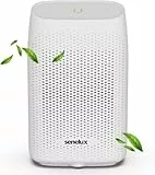 Senelux Luftentfeuchter 2000 ml, elektrischer Luftentfeuchter mit leicht zu reinigendem Filter und automatischem Abschalt-Ultra-Leise-Luftreiniger für Zuhause, kleines Luftentfeuchter-Schlafzimmer