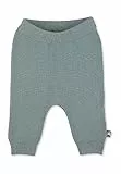 Sterntaler Unisex Baby GOTS Strick Stern Hose, grün, 74