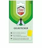 Nexa Lotte Gelbstecker Topfpflanzen Schutz, 10 Stück, geruchlos, mit hoher Klebekraft für effektive Schädlingsbekämpfung