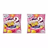 nimm2 Soft Brause – 1 x 345g Maxi Pack – Gefüllte Kaubonbons in vier Sorten mit Fruchtsaft, Vitaminen und Brausefüllung (Packung mit 2)