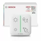 Bosch Smart Home Universalschalter II, zur einfachen Steuerung smarter Geräte, konfigurierbar für 4 belegbare Tasten, Keypad-Funktion für codegeschütztes Aktivieren und Deaktivieren des Alarmsystem