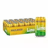 Paulaner Limo Zitrone Erfrischungsgetränk Zitronengeschmack EINWEG (24x0,33l)