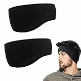 AWAVM 2 Stück Winter Stirnband Sport für Damen Herren, Ohrenwärmer Stirnbänder Ohrenschützer Headband Kopfband Warm Winddicht Perfekt für Laufen Wandern Jogging Fahrrad