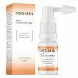 Medolin® Anti Ohrenschmalz - Effektiver Ohrenreiniger als Spray - Ohrenschmalz Entferner zur sicheren Anwendung - Ohrreiniger für Erwachsene & Kinder - Ohrenspülung, 20 ml