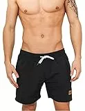 Urban Classics Herren Badehose Block Swim Shorts, Badehose für Männer, schnell trocknend, erhältlich in vielen Farbvarianten, Größen XS-5XL