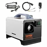 VEVOR 5–8 kW Dieselheizung, Diesel-Luftheizung All-in-One mit Fernbedienung & LCD-Bildschirm, Schnelles Aufheizen, Geringe Geräuschentwicklung, Tragbare Dieselheizung für LKW, Transporter, Wohnmobil