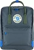 Fjällräven Unisex Kånken Koncept 16L Rucksäck, Super Grey/Green