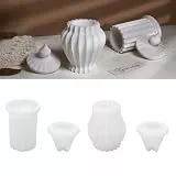 HNLMZ Silikonformen Gießformen,2 Stücke Aufbewahrungsbox Silikonharzform mit Deckel,Resin Form Gießform,Giessform Silikon für DIY-Heimdekorationen