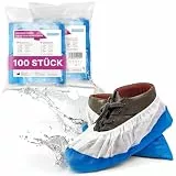 100x ARNOMED® CPE + PP Schuhüberzieher Einweg, Überziehschuhe 9g Premium