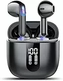 Bluetooth Kopfhörer, In Ear Kopfhörer Kabellos Bluetooth 5.4 Kabellose Kopfhörer mit 4 Mic, 2025 Kabellose Kopfhörer 50 Std ENC Noise Cancelling Earbuds Tiefer Bass, IP7 Wasserdicht Ohrhörer, USB-C