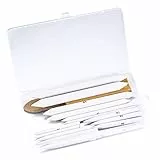 Xiaomoyu 16 Stück Papierwischer Set Bleistift um Zeichnen, Blendende Stümpfe und Tortillions Set für Skizze, Kunst, Zeichnen, Künstler, Basteln, Schleifpapier, Verlängerungswerkzeug