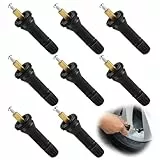 GHVACZS 8 Stück Ventil für Schrader Sensor, Reifendrucksensor Reifen Ventilstämme Reifendruckkontrollsystem, Gummiventil Ersatz Schrader, TPMS Sensor Ventilschaft Ventileinsätze für Auto