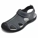OutPro Sandalen Herren Outdoorsandalen Sommer Mesh Wanderschuhe Trekkingsandalen Wandersandale Sportsandalen für leichte Wanderungen und andere Gelegenheiten