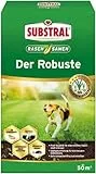 Substral Rasensamen Der Robuste Sport - und Spielrasen Einzigartige Strapazierrasen - Mischung 1kg für 50 m²