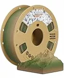 OVERTURE Rock PLA Filament 1.75mm, Marble PLA 1kg Spule (2.2lbs), Maßgenauigkeit +/-0.02mm, für Drucker 3D(Alpine Forest)