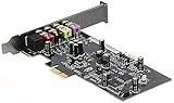 ASUS XONAR SE 5.1 Kanal 192kHz/24-Bit Hi-Res 116dB SNR PCIe Gaming Soundkarte mit Windows 10 Kompatibilität