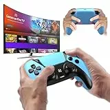 Ruibopad Ersatz für Luna Controller,Ymir Wireless Controller für Fire TV mit Back Paddles/Turbo/1200 mAh Akku,Remote Made for Amazon Luna/PS4/PC,Blau