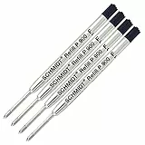 4 Pack – Nachfüllung black-p900-fine Spitze Schmidt Kugelschreiber Parker Style Refill