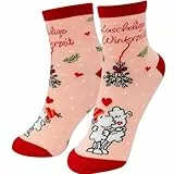 Sheepworld Zaubersocken Motiv 'Winterzeit' | Damensocken, Größe 36-40, gepresst geliefert | Geschenk, Winter, Weihnachten | 51164