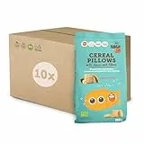 SUPER FUDGiO Bio Frühstücks-Cerealien | Glutenfrei Vegane | ohne Künstliche Aromen | mit Schokoladen-Haselnuss-Creme 200 g (10er Pack)
