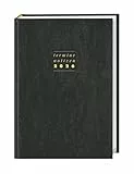 Terminer A6, Leder schwarz 2026: Schwarzer Terminkalender mit hochwertigem Kunstledereinband. Wochenplaner mit Zitaten und Lesebändchen. ... Planen von Terminen. (Kalenderbücher Heye)
