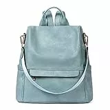 Cluci Damen-Rucksack, Geldbörse, modisches Leder, groß Designer-Reisetasche, Damen-Schultertasche