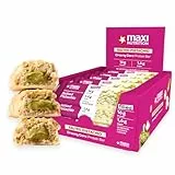 MaxiNutrition Creamy Core Protein Bar Salted Pistachio, 12 x 45 g, 35% Eiweiß, 16 g Protein je Riegel, ohne Zuckerzusatz, ohne künstliche Aromen