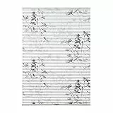 GARDINIA Plissee ohne Bohren, Blickdicht, Lichtdurchlässig, Einfach in der Breite kürzbar, Bella Falt-Plissee, Weiß, 80 x 130 cm (BxH)