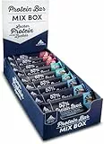 Multipower 53% Protein Boost - 20 x 45 g Protein Riegel Mix Box - 24 Gramm Protein pro Energieriegel - mit Eiweißriegeln in 3 Geschmacksrichtungen, 900 g