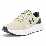 Under Armour Charged Surge 4 Herren-Sneaker, Khaki-Basis/Schwarz/Schwarz, Größe 45