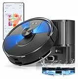 Vexilar W11 Saugroboter mit Wischfunktion, Saugroboter mit LiDAR Navigation, Staubsauger Roboter mit 5000Pa Starke Saugkraft, Roboterstaubsauger mit Lang Laufzeit, WiFi, ideal für Teppich