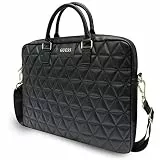 Guess Tasche aus der Quilted Serie für 15' Notebook, schwarz
