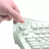 CHERRY WetEx, Flexibe Tastatur-Schutzfolie für CHERRY G83-6105, ISO-Layout, Zuverlässiger Schutz vor Verschmutzung durch Flüssigkeiten, Staub, Fremdkörper