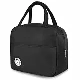 Aucuu Kühltasche Klein 5,5L, Kühltasche Faltbar mit Folienfutter, Lunchbox Tasche, Lunchtasche Isoliert, Tragbar Lunchbag für Arbeit, Camping oder Reise, Mittagessen