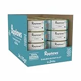 Applaws 100% Natural Thunfischfilet Nassfutter in Brühe für ausgewachsene Katzen - 24 x 70g Dosen