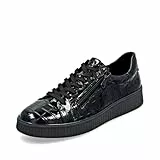 Remonte Damen Low-Top Sneaker D0700, Frauen Halbschuhe,lose Einlage,wasserabweisend,remonteTEX,Freizeit,sportlich,straßenschuhe,schwarz (00),42 EU